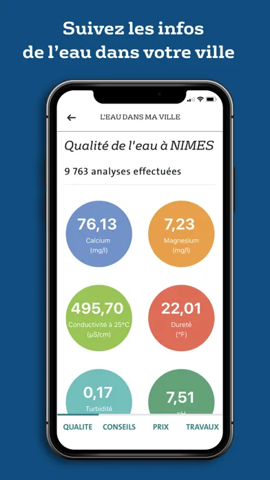 Tangkapan skrin Eau de Nîmes Métropole