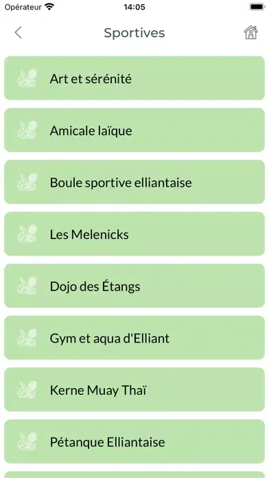 Ảnh chụp màn hình của Elliant Connectée