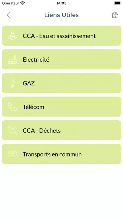 Ảnh chụp màn hình của Elliant Connectée