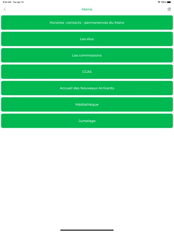 Vieux Berquin village connecté iPad  Ekran Görüntüleri