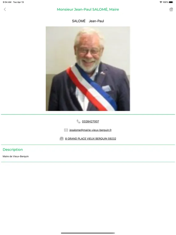 Vieux Berquin village connecté iPad  Ekran Görüntüleri