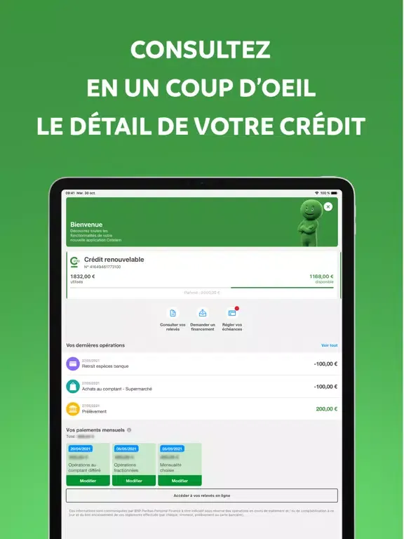 Cetelem iPad 應用截圖