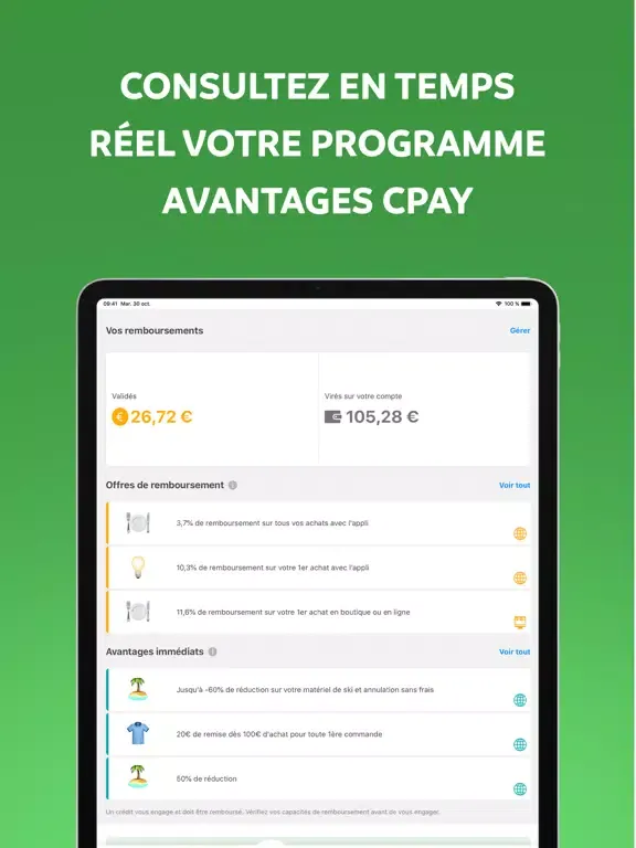 Cetelem iPad 應用截圖