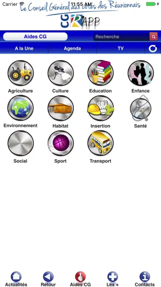 Tangkapan layar CGR'APP