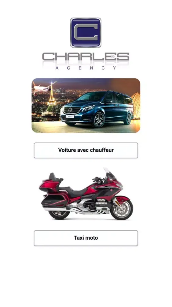 Capturas de tela do Charles Agency-Taxi moto-VTC