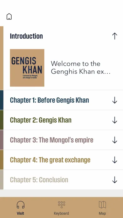 Gengis Khan exhibition应用截图