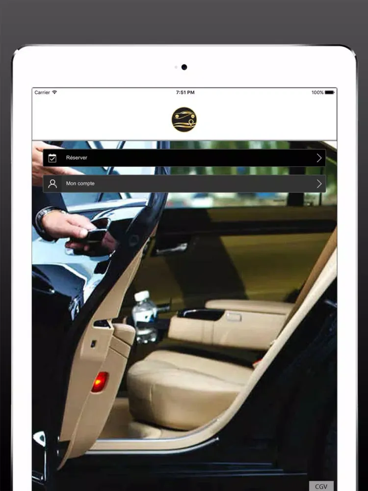 Скриншоты Chauffeur Privé Paris iPad 