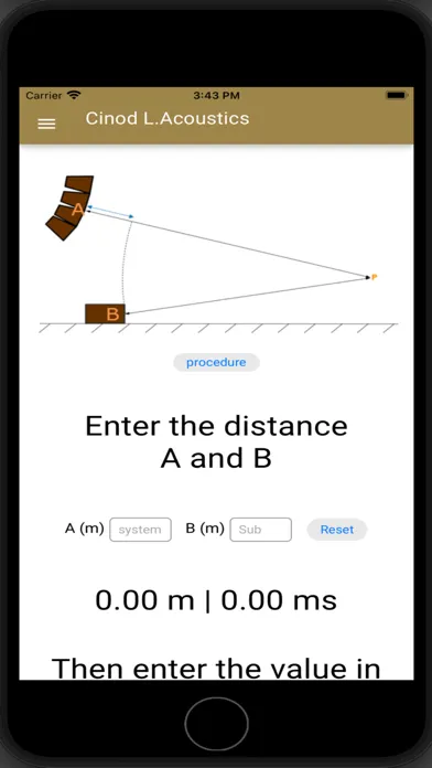 Screenshot di Cinod for L.Acoustics