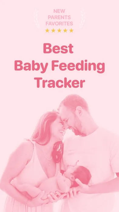 Capturas de tela do Baby Feeding Tracker App
