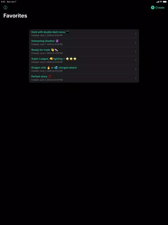 Zrzuty ekranu PoGo Search iPad 