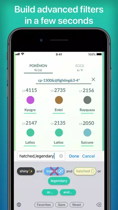 Zrzuty ekranu PoGo Search
