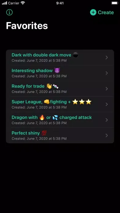 Zrzuty ekranu PoGo Search