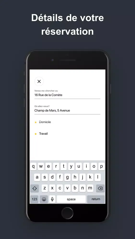Screenshot di Hoppla - VTC & TAXI in Paris