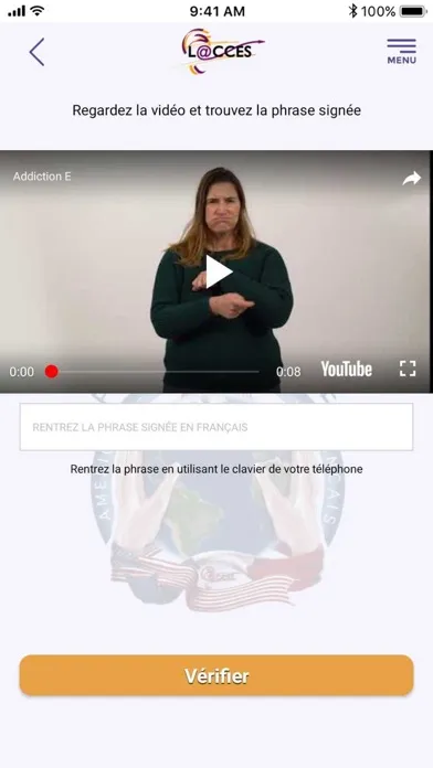 Capturas de pantalla de Face to Face fr-lsf-engl-asl