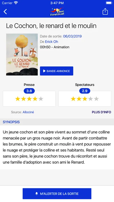 Ảnh chụp màn hình của Cine Festival