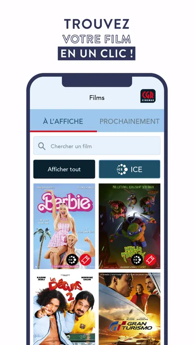 Tangkapan layar CGR Cinémas