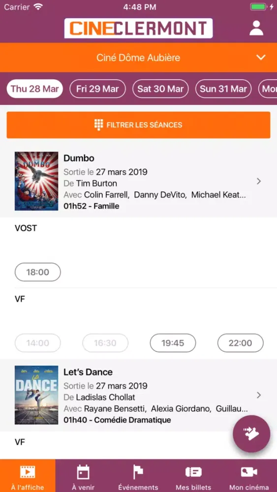 Aubière Ciné Dôme Screenshots