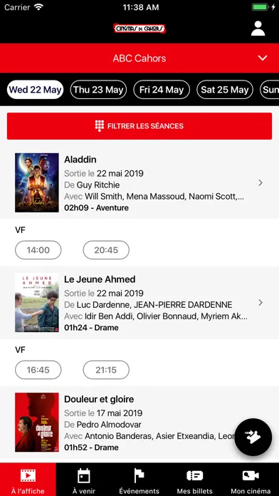 Cahors Cinémas স্ক্রিনশট