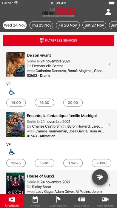 Les Cinémas Forum應用截圖