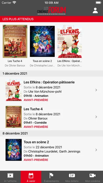 Les Cinémas Forum應用截圖