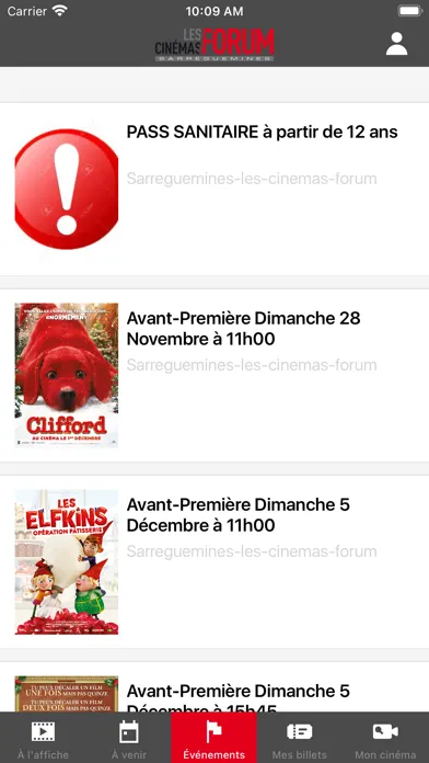 Les Cinémas Forum應用截圖