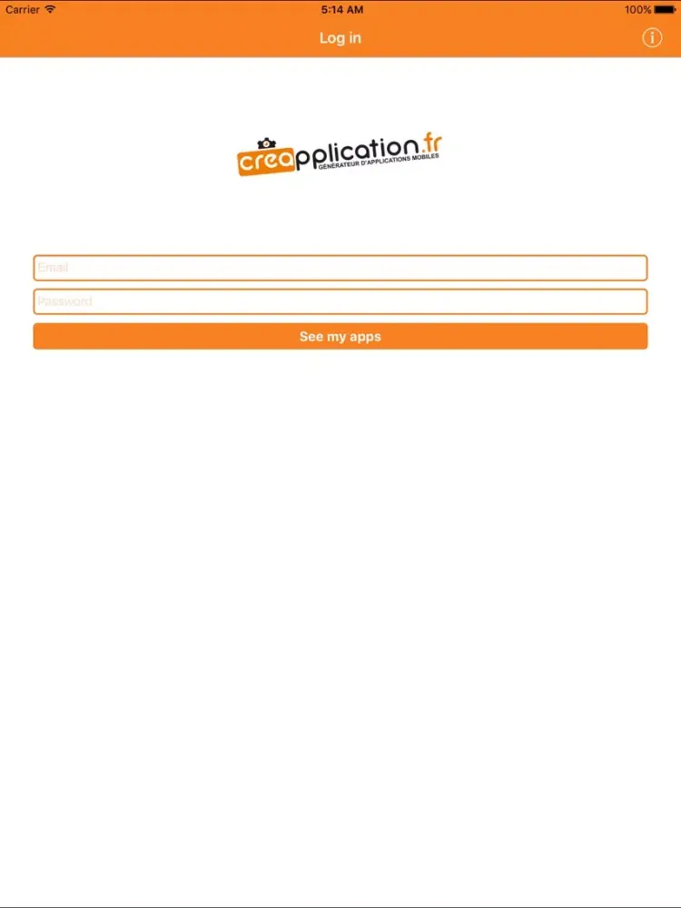 Ảnh chụp màn hình của CREAPPLICATION iPad 