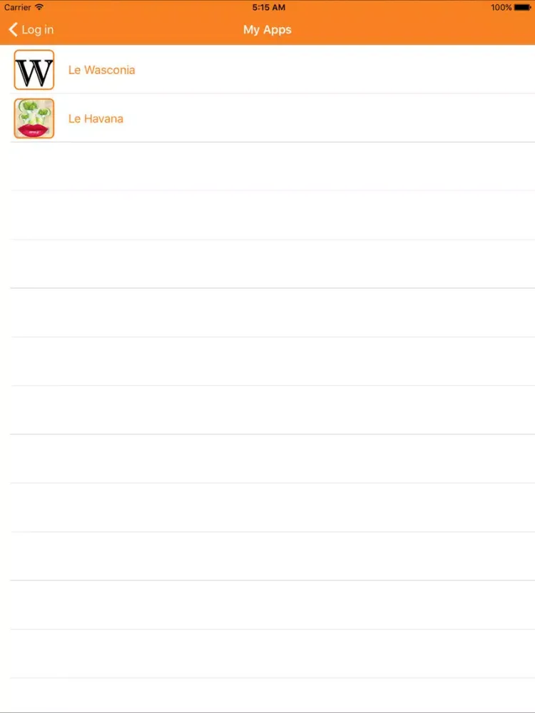 Ảnh chụp màn hình của CREAPPLICATION iPad 
