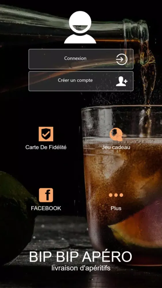 Tangkapan layar Bip Bip Apéro