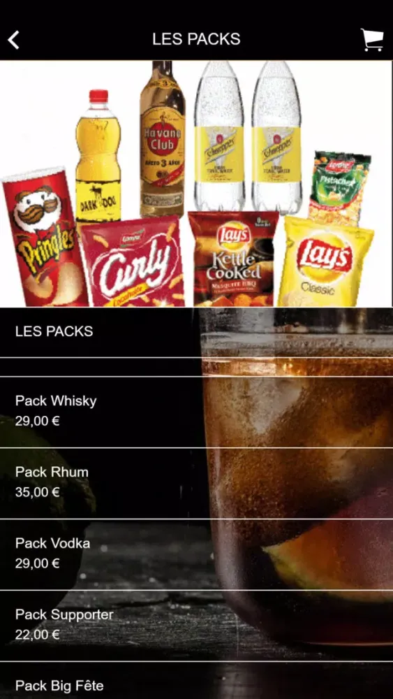 Tangkapan layar Bip Bip Apéro