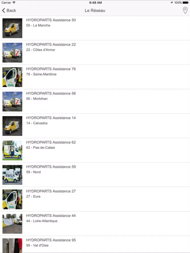 HYDROPARTS iPad  Screenshots