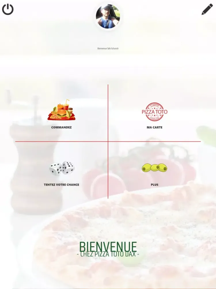 Ảnh chụp màn hình của Pizza TOTO iPad 