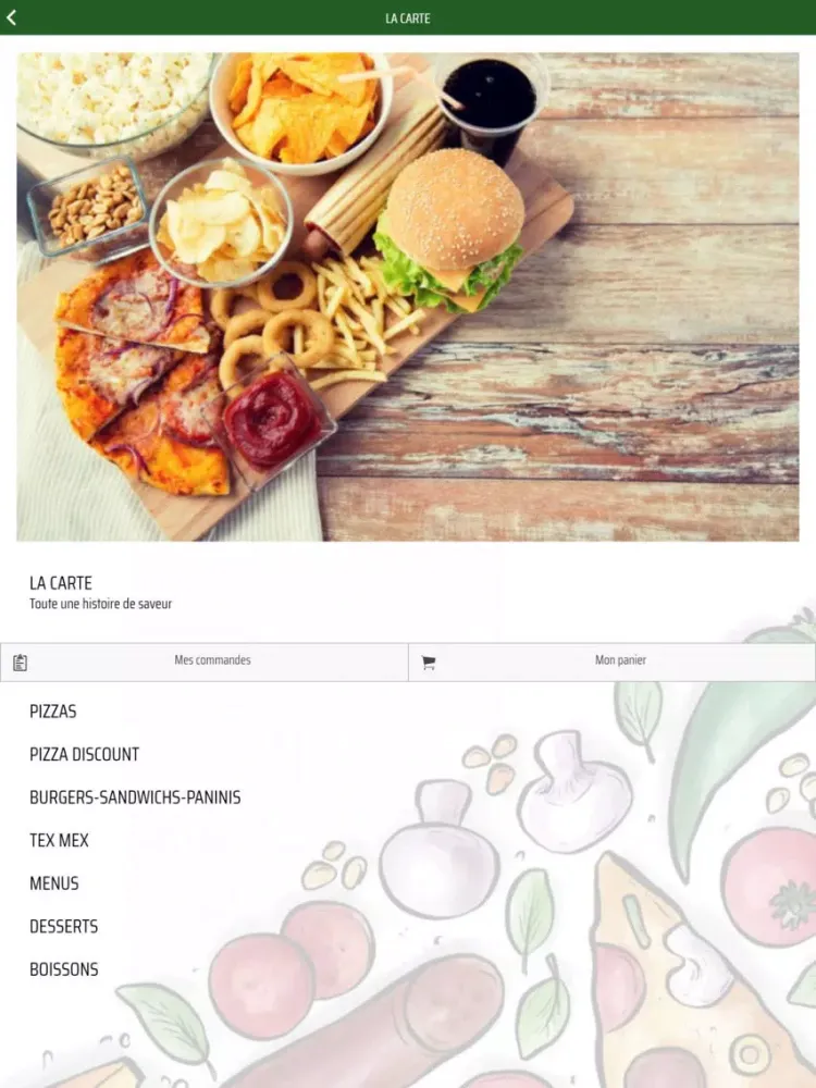 Ảnh chụp màn hình của Pizza TOTO iPad 