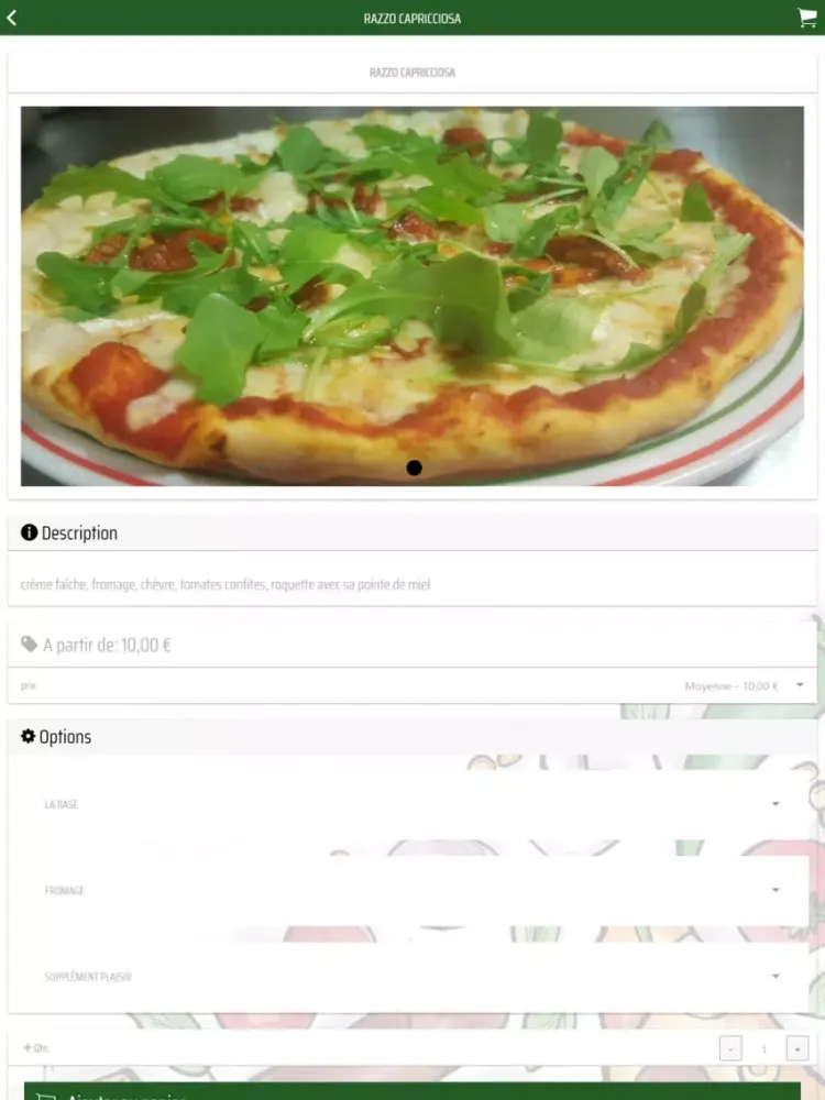 Ảnh chụp màn hình của Pizza TOTO iPad 
