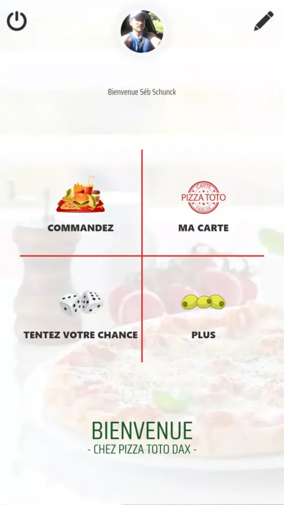 Ảnh chụp màn hình của Pizza TOTO