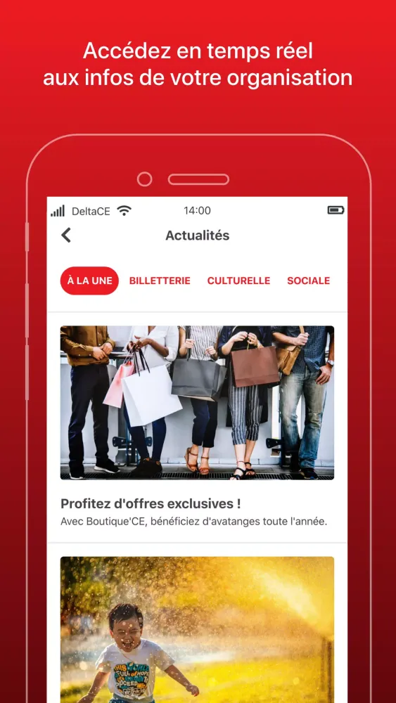 Captures d'écran de CSE Adone