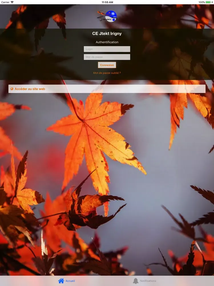 Captures d'écran de CE JTEKT iPad 
