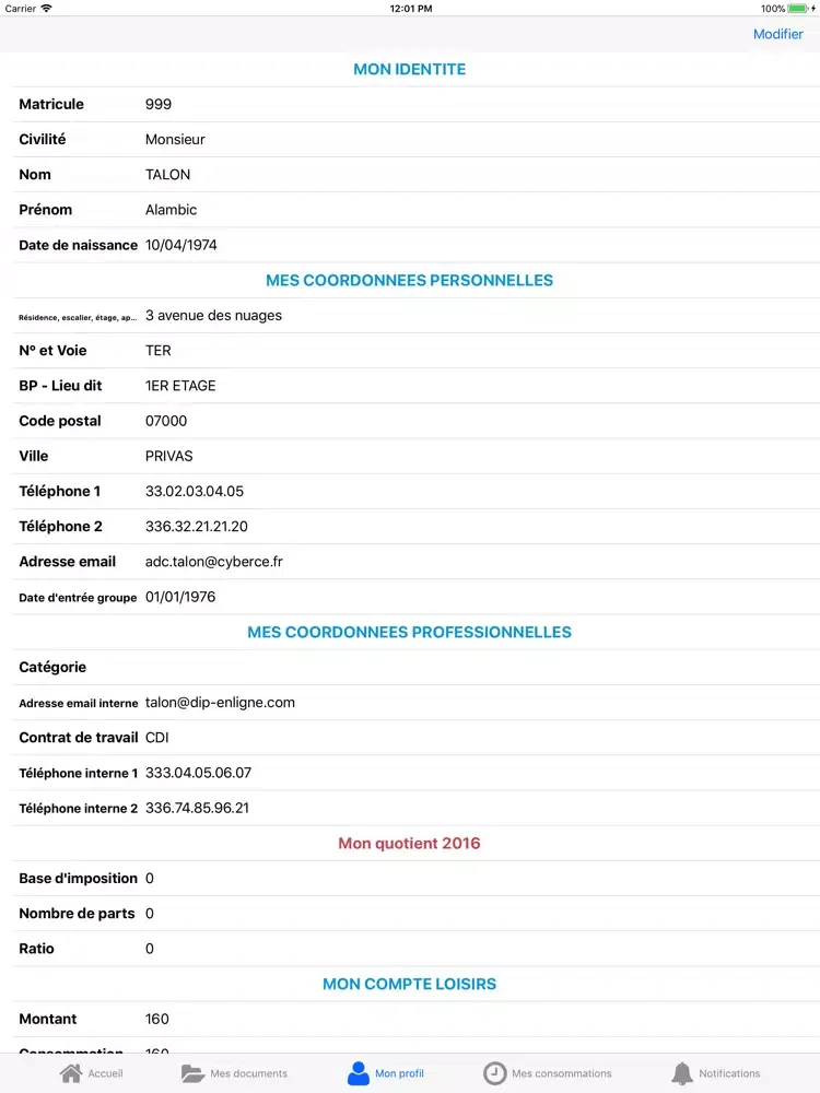 Captures d'écran de CE JTEKT iPad 