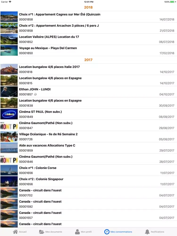 Captures d'écran de CE JTEKT iPad 