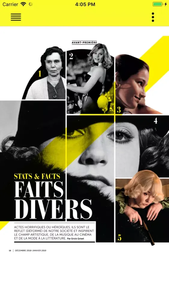 Captures d'écran de Glamour France