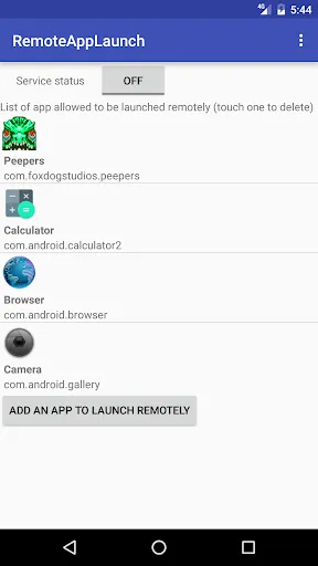 Remote App Launch應用截圖