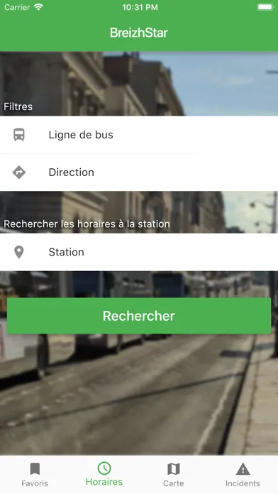 Captures d'écran de BreizhStar - Bus Rennes