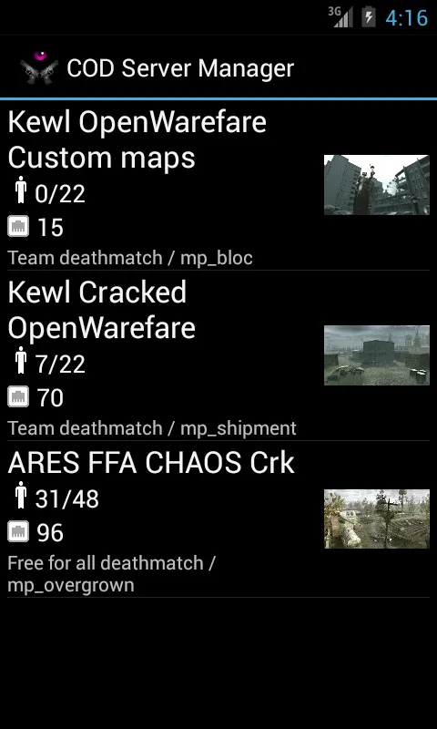 Game Server Manager應用截圖