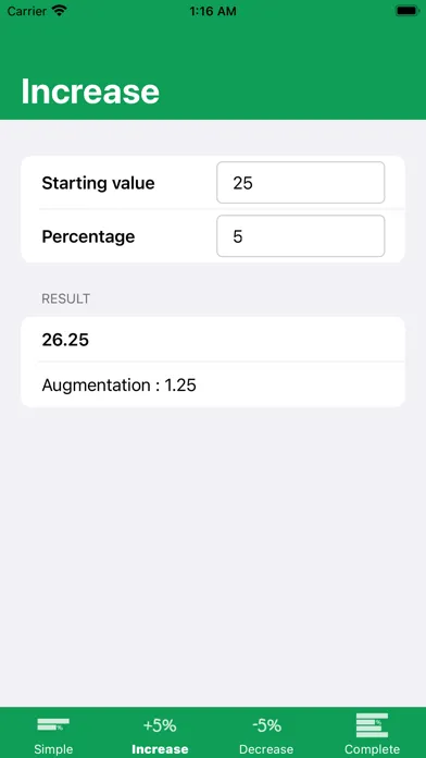 Best Percentage Calc 스크린샷