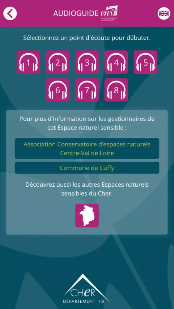Bec d'Allier - AudioGuide Screenshots