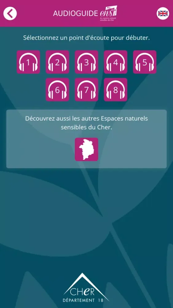 Captures d'écran de Territoire Places - AudioGuide