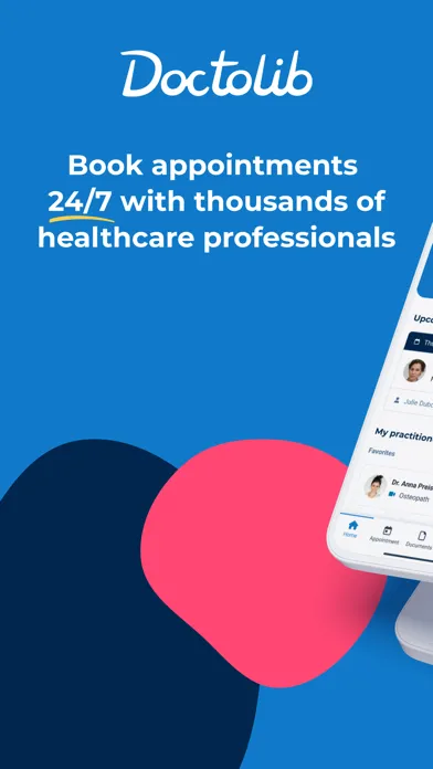 ภาพหน้าจอของ Doctolib - Your health partner
