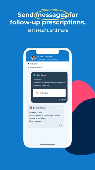ภาพหน้าจอของ Doctolib - Your health partner