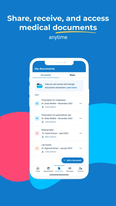 ภาพหน้าจอของ Doctolib - Your health partner