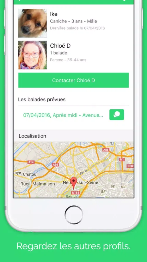 Doggywalk l'appli pour chiens應用截圖