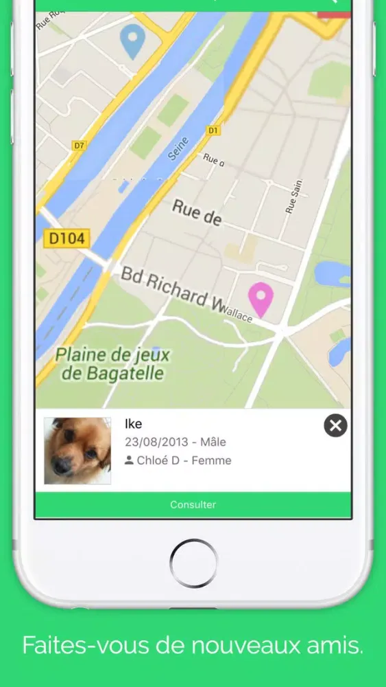 Doggywalk l'appli pour chiens應用截圖